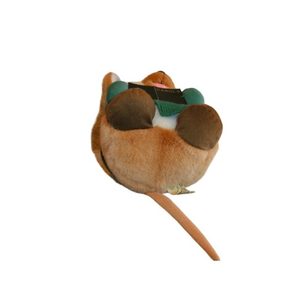 Applause Plush Mouse 1988 Caroler Vintage Medium Size 11" CUTE - Picture 6 of 9